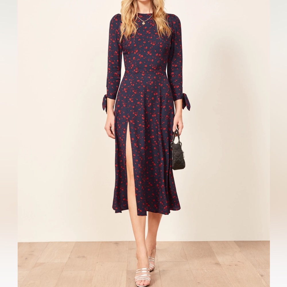 Reformation Zelda MIDI Dress